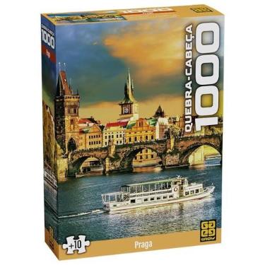 Imagem de Quebra-Cabeça Praga 1000 Peças Grow, Grow