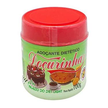 Imagem de Adoçante Doçurinha Pote 100g Com Mexedor Para Café (1)