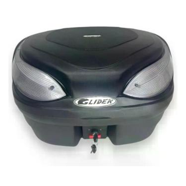 Imagem de Bauleto de moto 48 litros riders universal - glider, Cinza