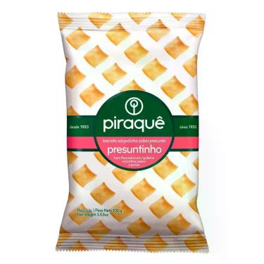 Imagem de Biscoito Piraquê Presuntinho com 100g