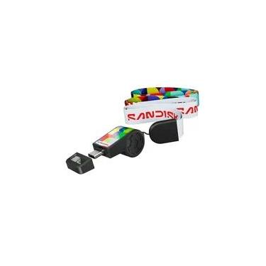 Imagem de Pen Drive 64GB SanDisk FIFA World Cup 2026 Edition, USB-C 3.2, Leitura de 300MB/s, Preto - SDCZIA-064G-G46