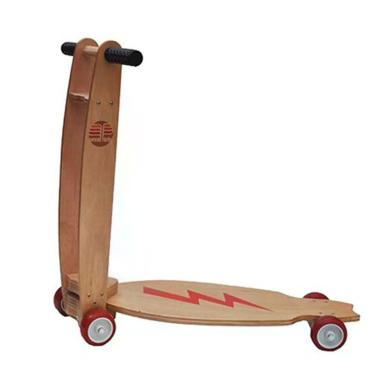 Imagem de Woodnete - Patinete De Madeira Com 4 Rodas - Camará