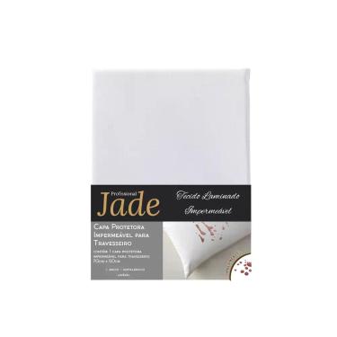 Imagem de Capa de Travesseiro Jade Impermeável 50x70cm com Encaixe Envelope
