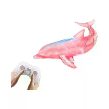 Imagem de Brinquedo RC Para Crianças - Tubarão, Baleia E Golfinho Com Controle R