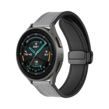 Imagem de Pulseira De Couro E Silicone De 41mm E 46mm Para Huawei Watch GT 4, GT