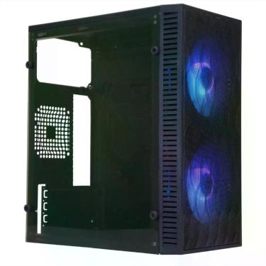 Imagem de Gabinete Gamer Brazil PC BPC-N14B - Mid Tower mATX - Lateral em Acríli