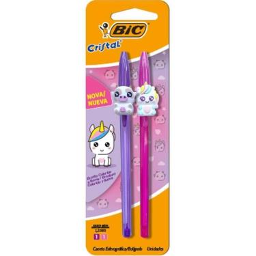Imagem de Caneta Esferografica Cristal Fashion Bichinho RS/RX BL.C/02