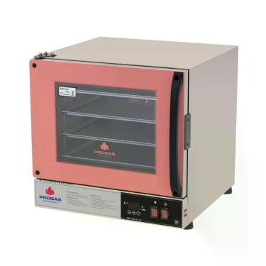 Imagem de Forno Turbo Elétrico Progás Digital Fast Oven PRP-004 Plus com Ventilador Rosa 220V