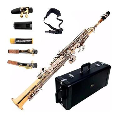Imagem de Saxofone Soprano BB SP502-LN Laqueado Eagle