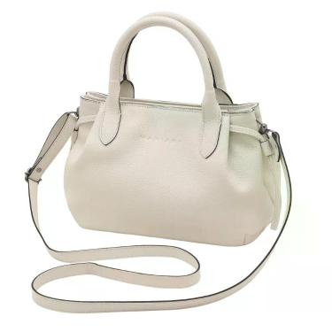 Imagem de Bolsa de Couro Mariart Mini Capitólio, Off white