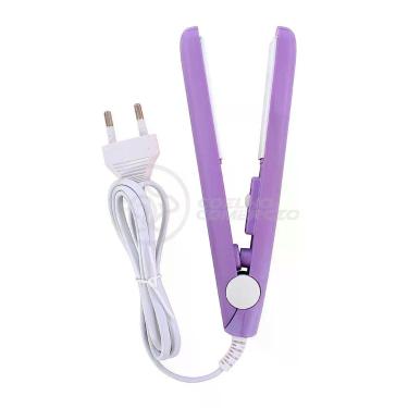 Imagem de Mini Chapinha Prancha 17Cm Bivolt 110|220V Profissional Roxo