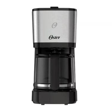 Imagem de Cafeteira Oster Inox Com Jarra De Vidro 1,2 Litros 110V