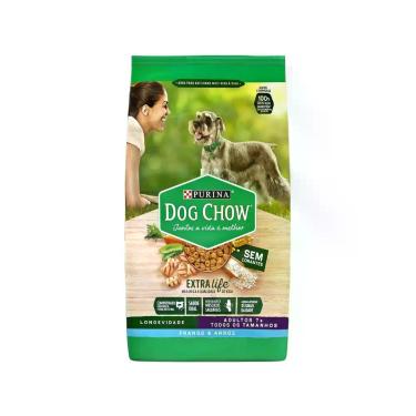 Imagem de Ração Premium para Cachorro Dog Chow ExtraLife - Senior Frango e Arroz