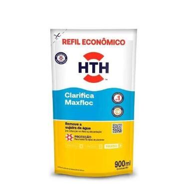 Imagem de HTH Maxfloc Clarificante e Floculante Refil 900 mL Reposição Econômica