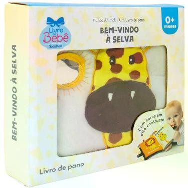 Imagem de Livro - Mundo Animal - um livro de pano: Bem-vindo à Selva