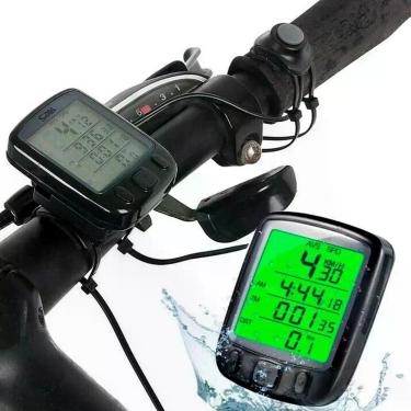 Imagem de Ciclocomputador de Bicicleta com Display Claro e Luz Noturna LED - BEL