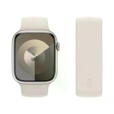 Imagem de Pulseira De Silicone Solo Loop Para Apple Watch De 44mm 45mm 46mm 49mm
