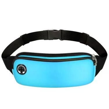 Imagem de Pochete Esportiva Impermeável Multicamadas para Corrida - oem, Azul