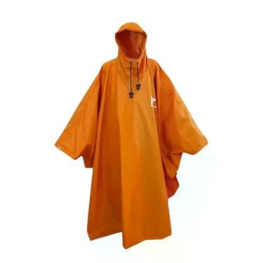 Imagem de Capa Poncho Pro Laranja com Capuz Legendários Trilha Pesca - NAUTIKA