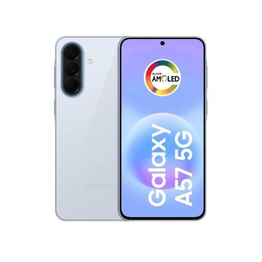 Imagem de Samsung Galaxy A57 5G 256GB 8GB RAM Azul Claro Câmera 50MP Exynos IP68