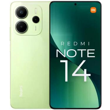 Imagem de Smartphone Redmi Note 14 256GB Câmera 108MP Tela AMOLED 120Hz Bateria