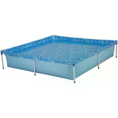 Imagem de Piscina Quadrada Com Armação 1500 L 189 X 189 X 42 Cm Mor
