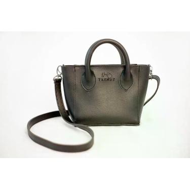 Imagem de Bolsa Feminina Pequena Transversal Mini Tote Preta - New Trendy