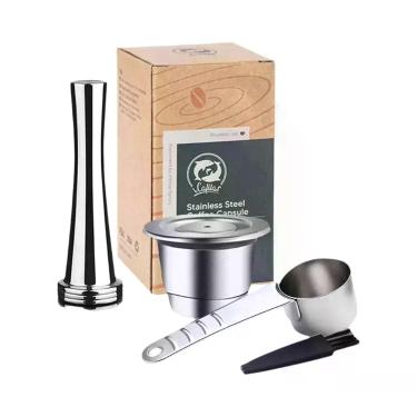 Imagem de Cápsula De Espresso Reutilizável Em Aço Inoxidável Para Nespresso Esse