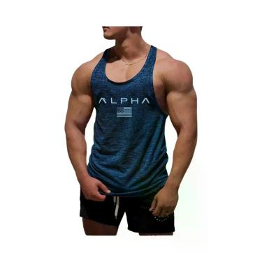 Imagem de Camiseta De Basquete Masculina Com Estampa Alpha, Tamanho Europeu, Gol