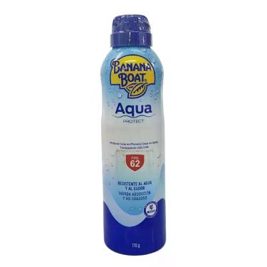 Imagem de Protetor Solar Spray Banana Boat Aqua Protect FPS 62 UVA/UVB 170g