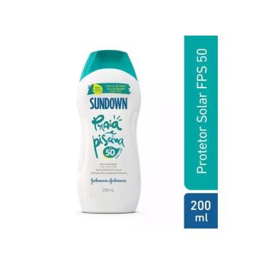 Imagem de Protetor Solar Sundown Praia e Piscina FPS 50 200ml - Tripla Proteção 