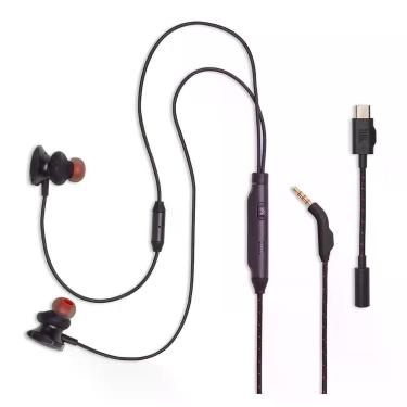 Imagem de Fone de Ouvido JBL Quantum 50C In Ear Preto - LQTUM50CBLK, N/A