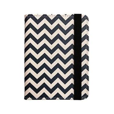 Imagem de Capa Case Paperwhite 7th 2016 (on/off) - Chevron Azul