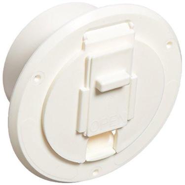 Imagem de JR Products (S-23-10-A, cabo elétrico redondo Polar White Economy