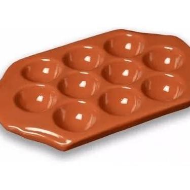 Imagem de Provolonera Ceramica Petisqueira Queijo (10 CAVIDADES)