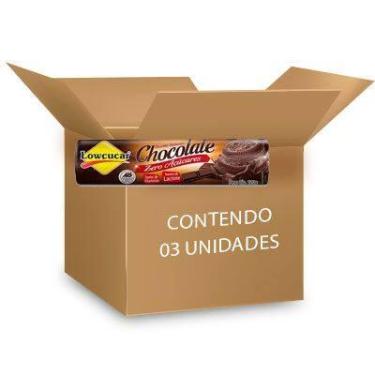 Imagem de Biscoito Recheado Chocolate Zero Lactose, Zero Açúcar Lowçucar contend
