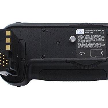 Imagem de Derrlrmg Bateria compatível com MB-D80 D80, D90