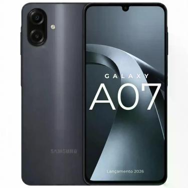 Imagem de Smartphone Samsung Galaxy A07 128GB Tela 6,7 Polegadas 90Hz Câmera 50M