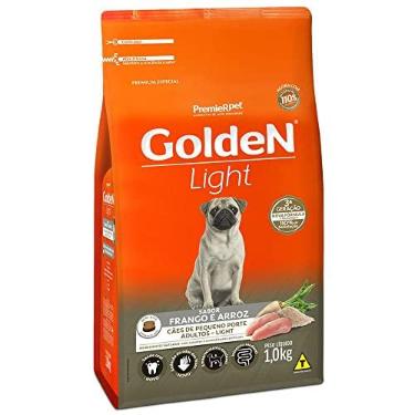 Imagem de PremieR Pet Golden Fórmula Mini Bits Light Ração Seca para Cães Adultos Porte Pequeno Sabor Frango e Arroz 1kg