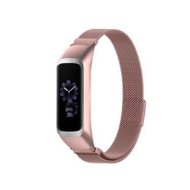 Imagem de Pulseira de aço Milanese Para Samsung Galaxy Fit 2 SM-R220 Fit2 R220 -