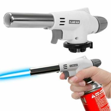 Imagem de Maçarico Portátil Regulagem Chamas Culinário Doméstico - Culinario