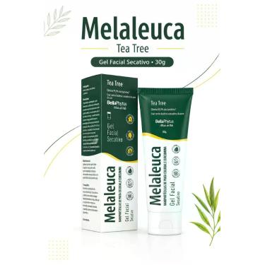 Imagem de Gel Melaleuca Tea Tree 30g Acne Oleosidade BellaPhytus