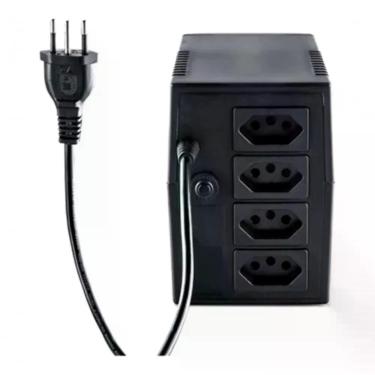 Imagem de Nobreak XNB 600 Potência 600VA 4 Tomadas Saída 1 Bateria 12V 7Ah 6 Níveis Proteção Intelbras 110V
