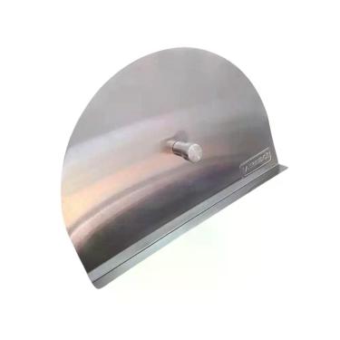 Imagem de Tampa Forno Iglu Inox 430 45x30 Forno De Pizza Inox - INOX LAURINDOS