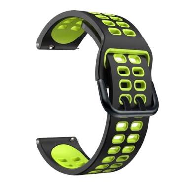 Imagem de DFAMIN 20 22mm Pulseira de relógio colorida para Garmin Venu SQ Pulseira de silicone Smartwatch Band para Veun 2/Venu2 Plus Acessórios de Pulseira (Cor: Estilo J, Tamanho: 20mm VENU 2 Plus)