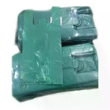 Imagem de Sacola Plástica 35x45 1KG Reciclada Recuperada Reforçada 100% Reciclável Azul, Verde, Marrom Higipack