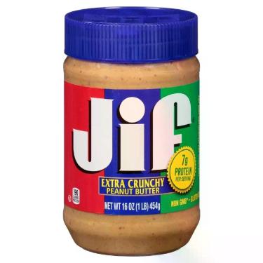 Imagem de Pasta de amendoim jif natural extra crocante 454g