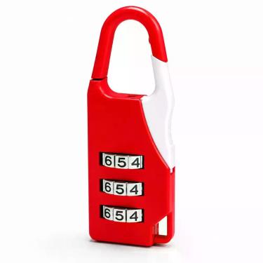Imagem de Cadeado com Senha Portátil Compacto para Mala Mochila e Uso Diário Seg