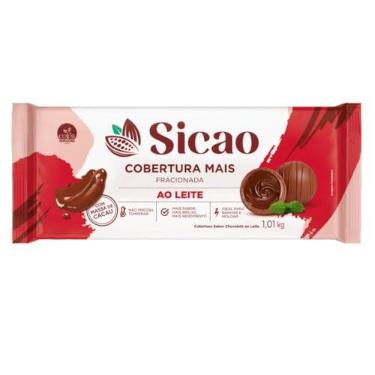 Imagem de Chocolate Cobertura Fracionada ao Leite em Barra 2,1Kg Sicao