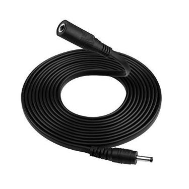 Imagem de Cabo de extensão de energia para Alexa Echo Dot 3ª/4ª geração, Show 5, 3 m, preto